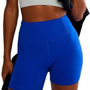 FP Movement by Free People Vibrant Blue Bike Shorts